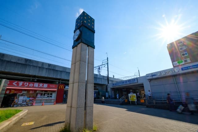 鎌ヶ谷駅前エリアの街並み（鎌ヶ谷市）